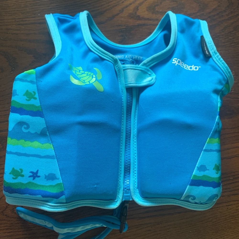 Speedo Kids Swim Vest - Blue